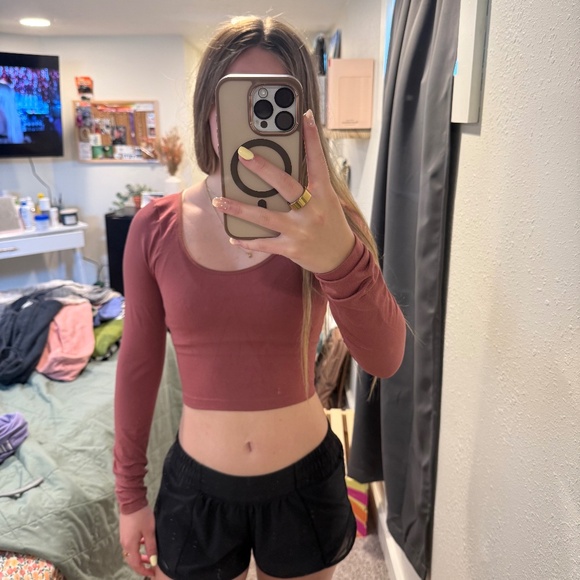 Tops - Open Back Workout Top